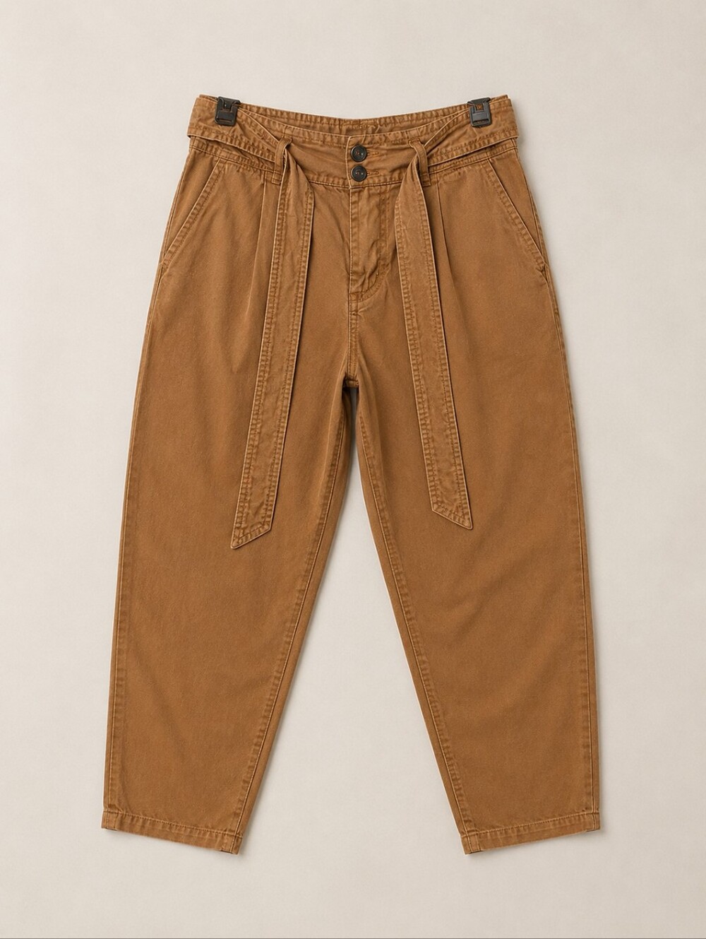 Free People Camel Utility Jogger Pants – Size 6 - Picture 2 of 5